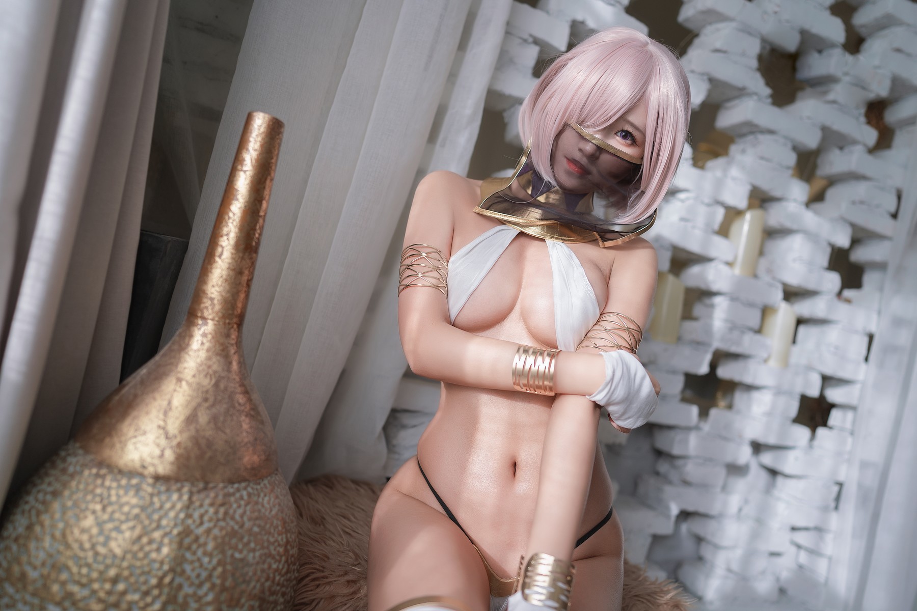 Cosplay三度_69玛修舞娘在线欣赏