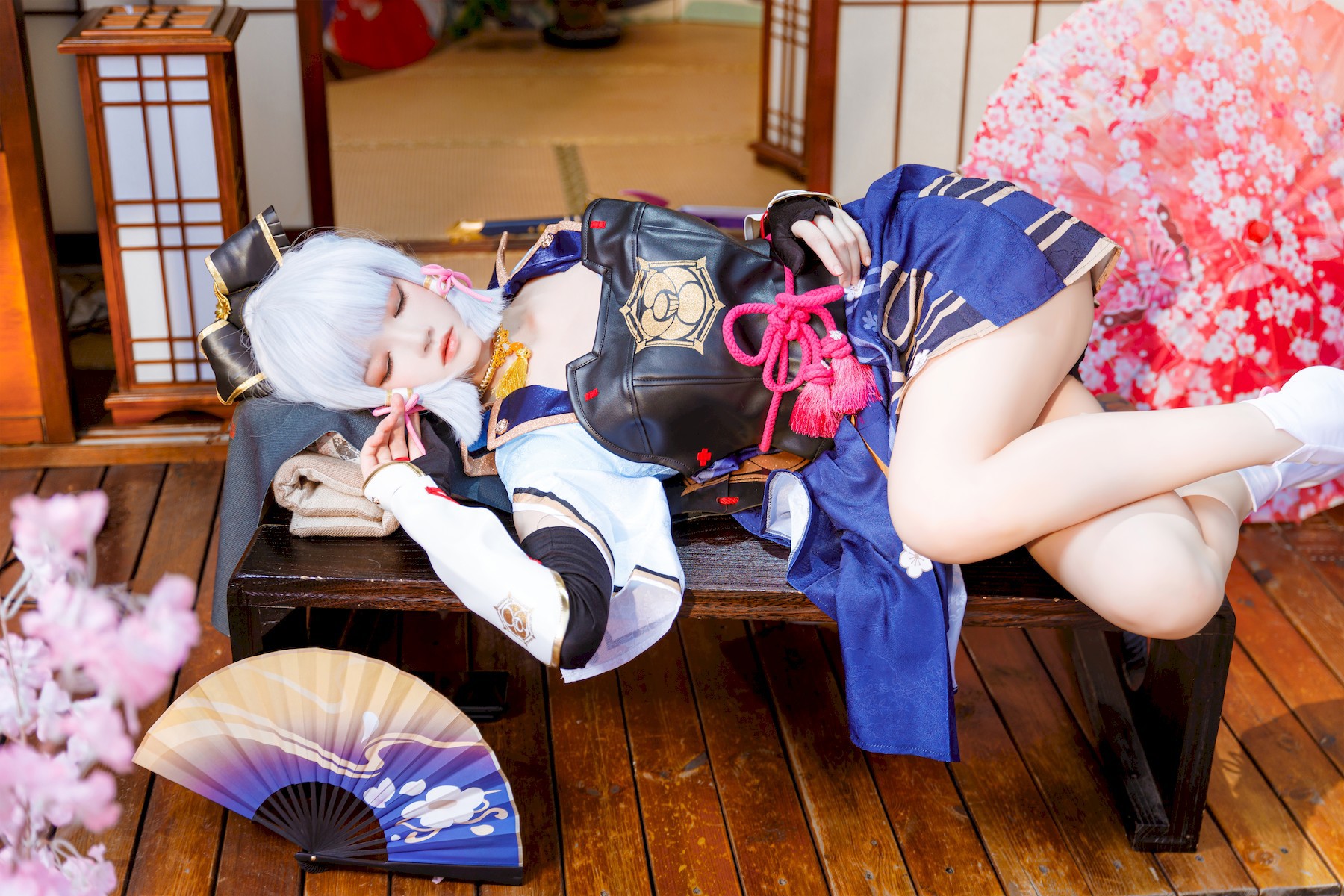 Cosplay桜桃喵神里绫华AyakaKamisato精修版