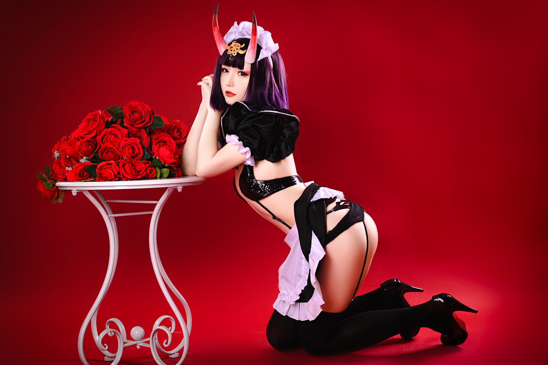 Cosplay星之迟迟Hoshilily酒吞原皮高清全套