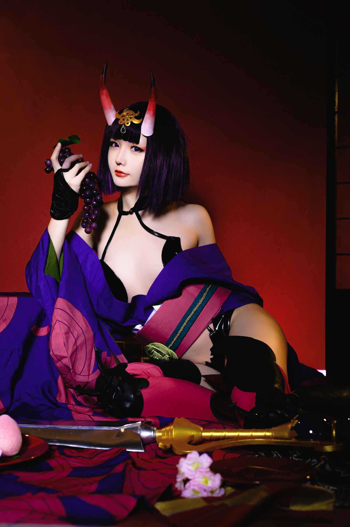 Cosplay星之迟迟Hoshilily酒吞原皮高清全套