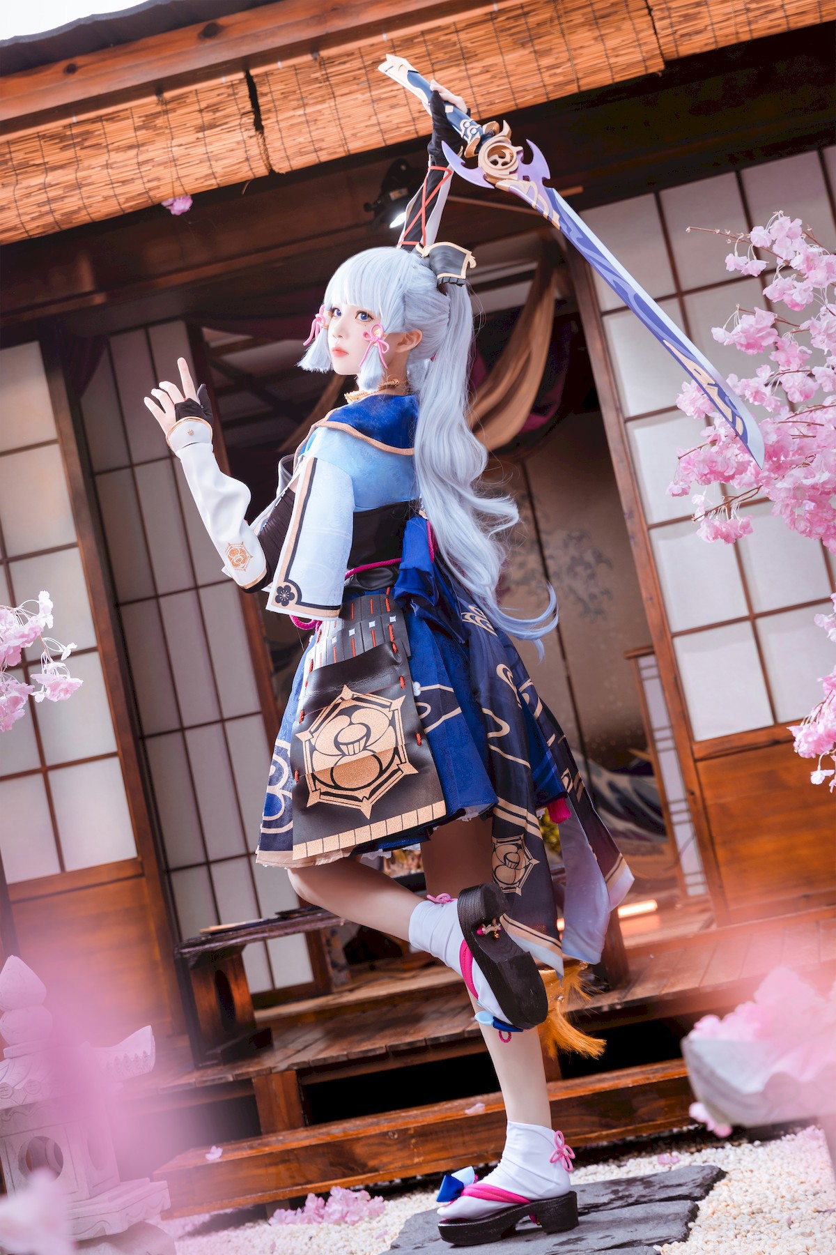 Cosplay桜桃喵神里绫华AyakaKamisato精修版