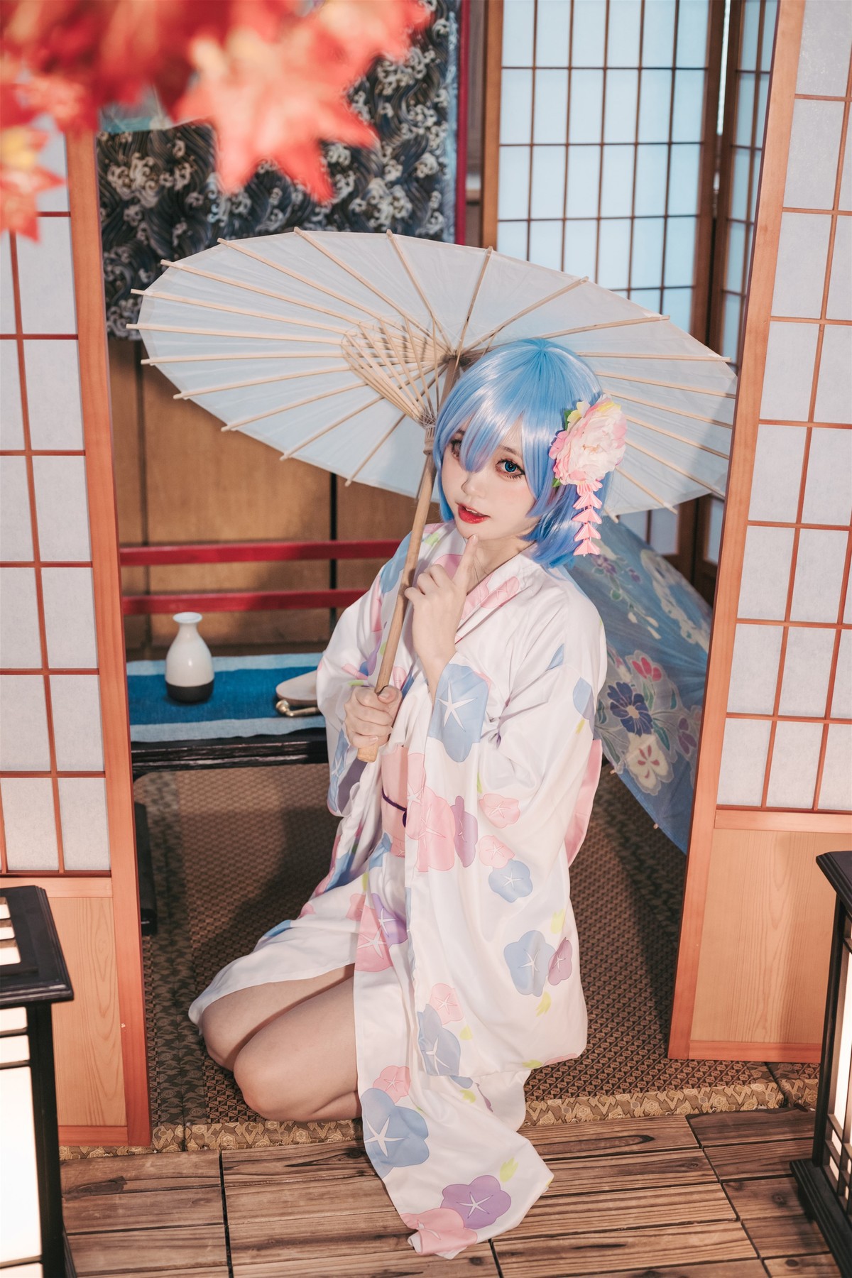 Cosplay神沢永莉蕾姆和风免费体验