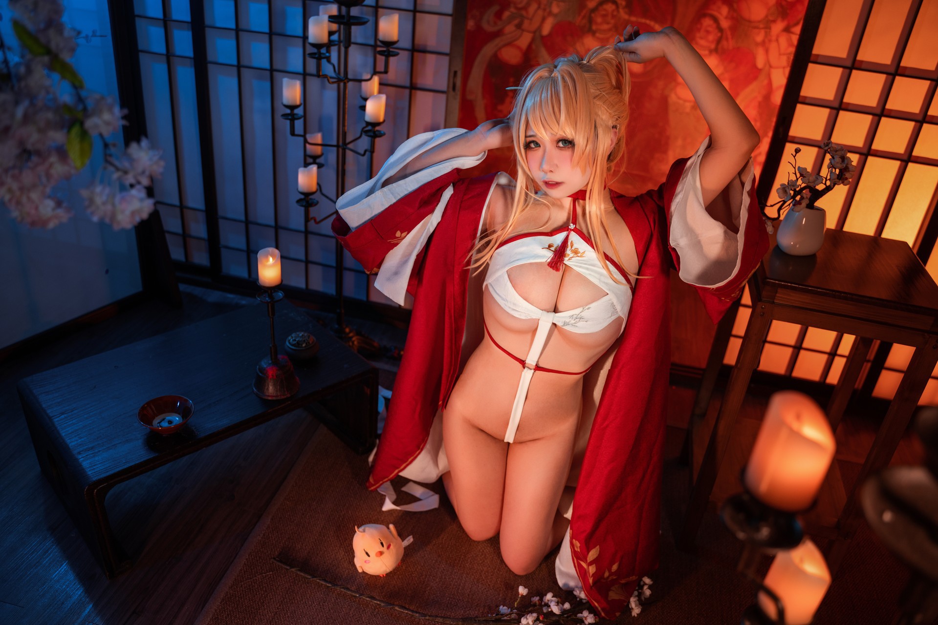 Cosplay贞子蜜桃碧蓝航线新春光荣精品合集