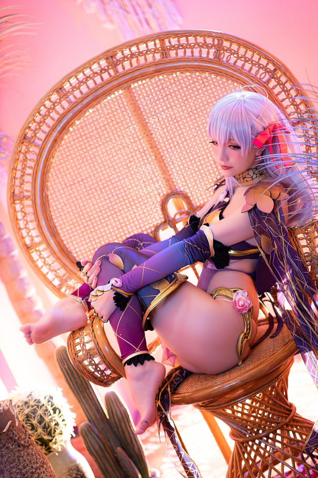 Cosplay星之迟迟Hoshilily秘密花园伽摩写真大全