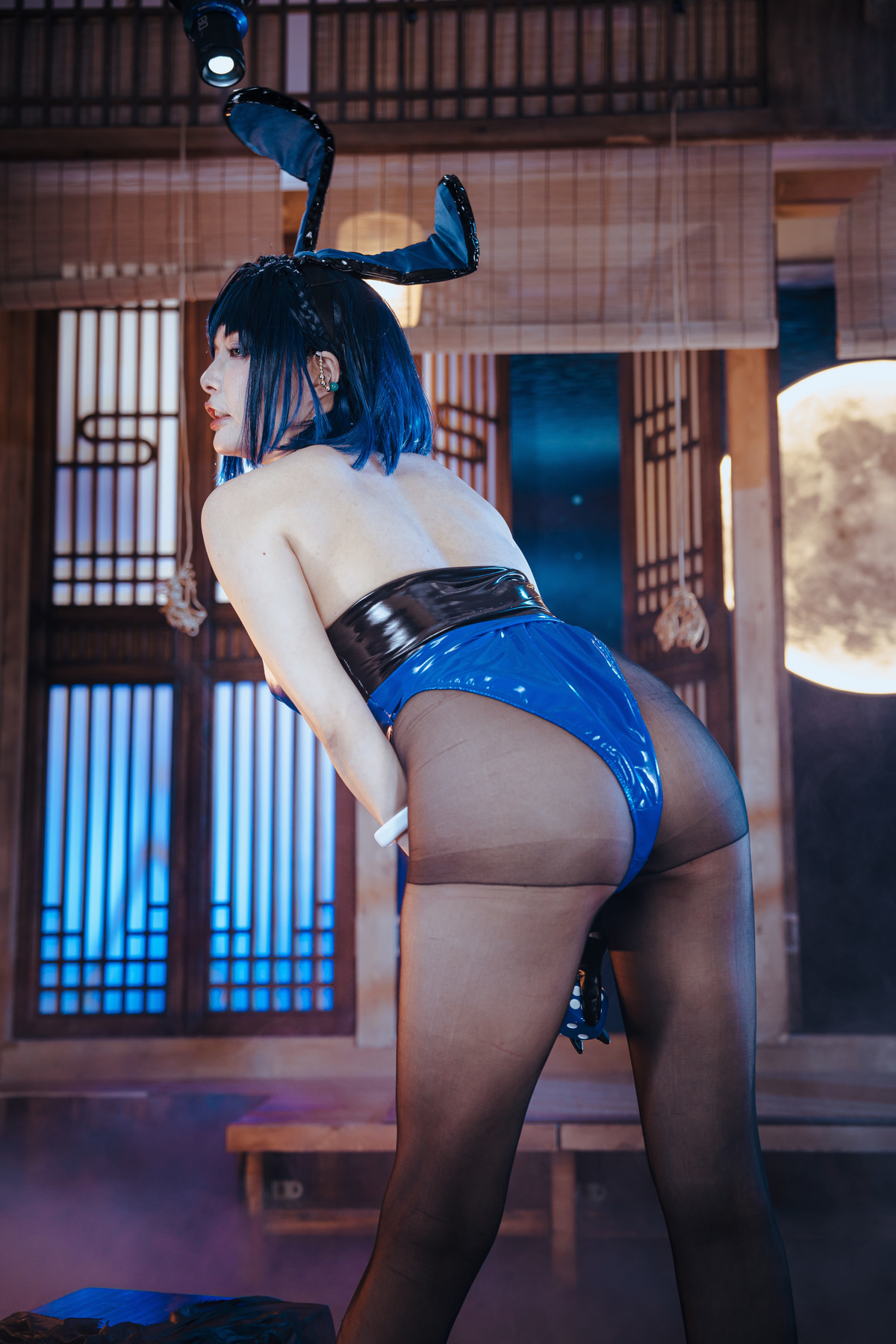 Cosplay夏小秋秋秋夜兰兔女郎Set02限时福利