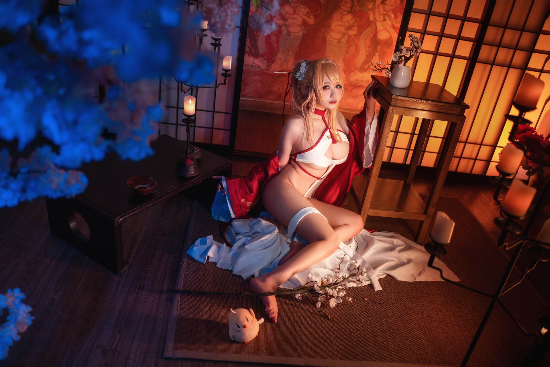 Cosplay贞子蜜桃碧蓝航线新春光荣精品合集