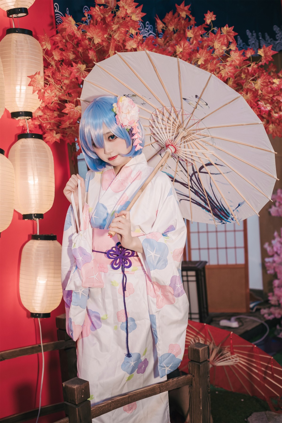 Cosplay神沢永莉蕾姆和风免费体验