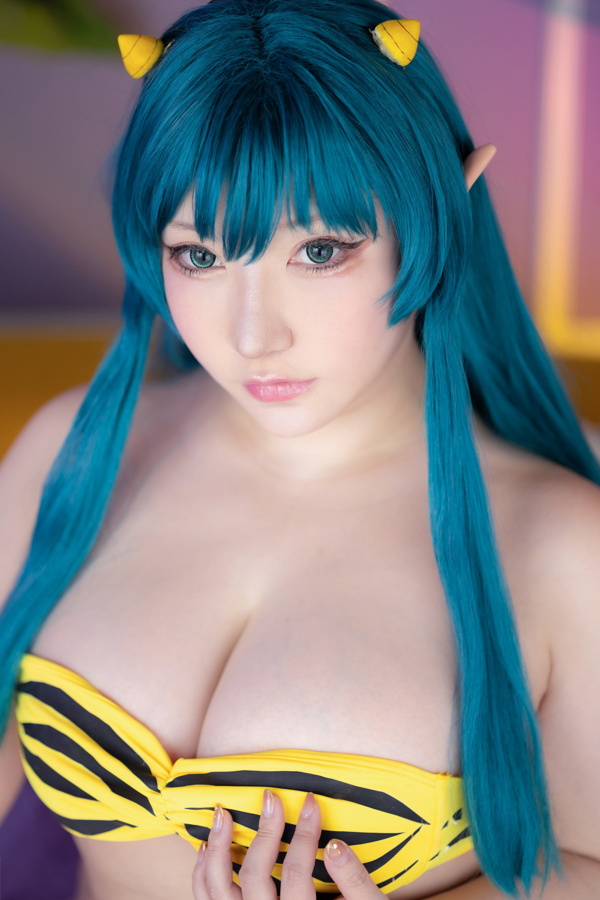 CosplaySAKUサクLumラムうる星やつらSet01收藏必备