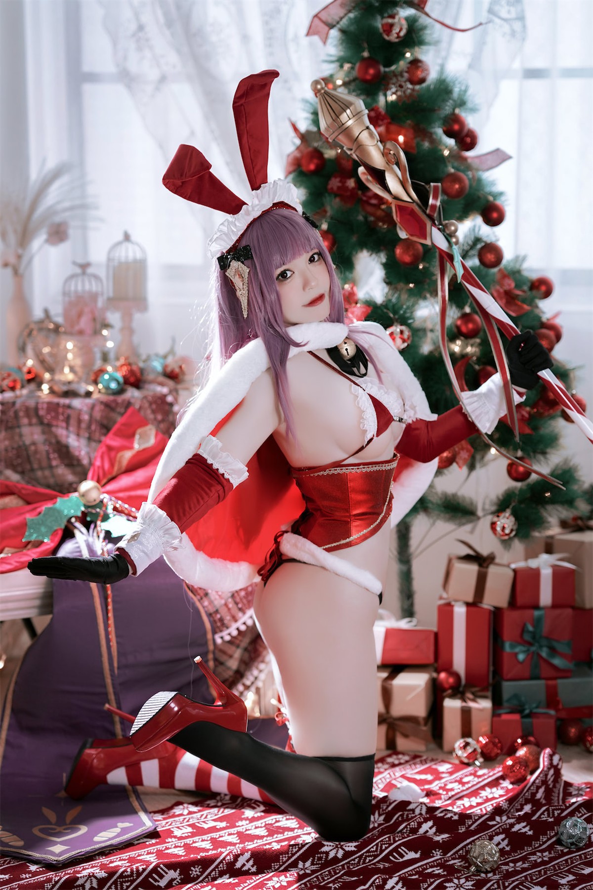 Cosplay半半子ChristmasBunnyAike写真集