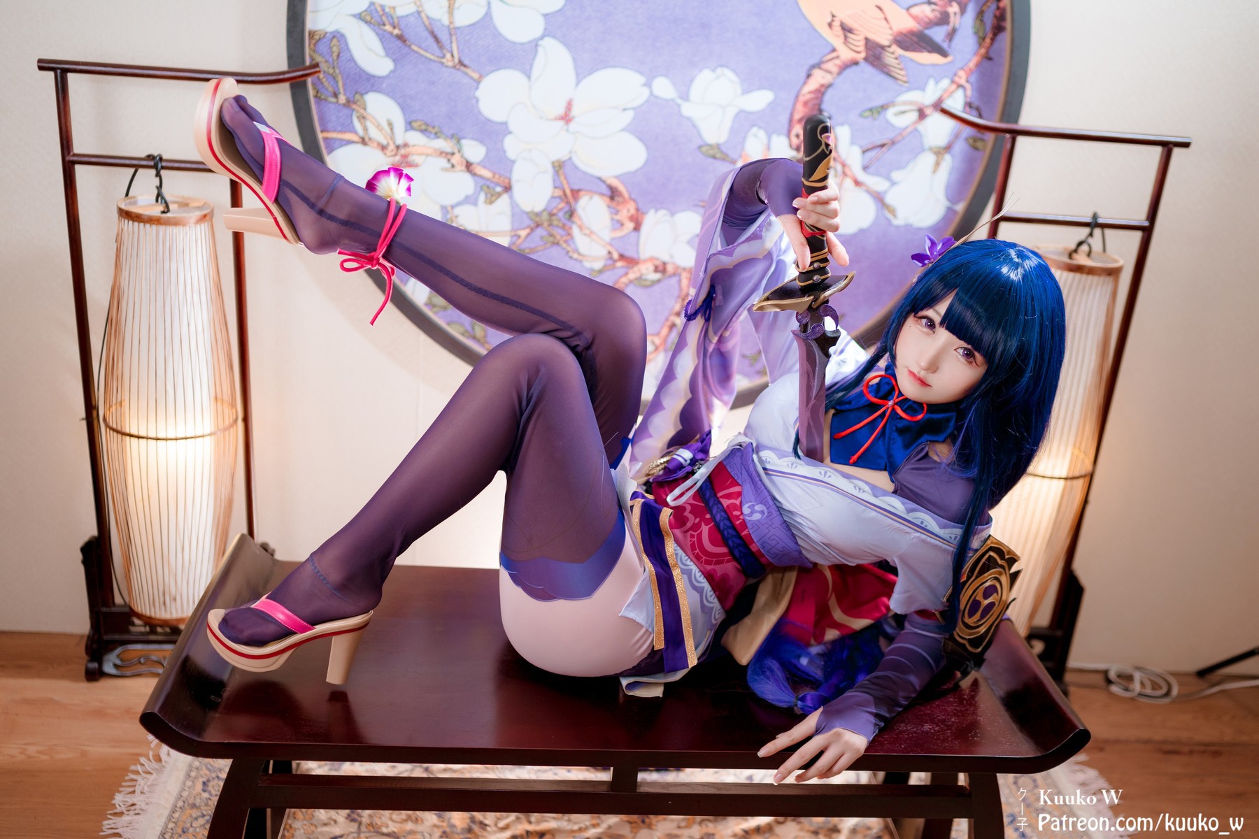 CosplayKuukoWBaalGenshinImpact高清写真