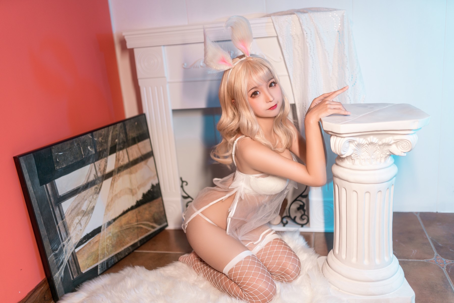 Cosplay蠢沫沫Chunmomo小白兔高清全套