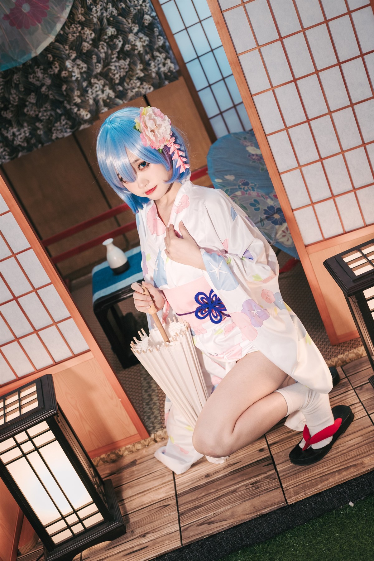 Cosplay神沢永莉蕾姆和风免费体验