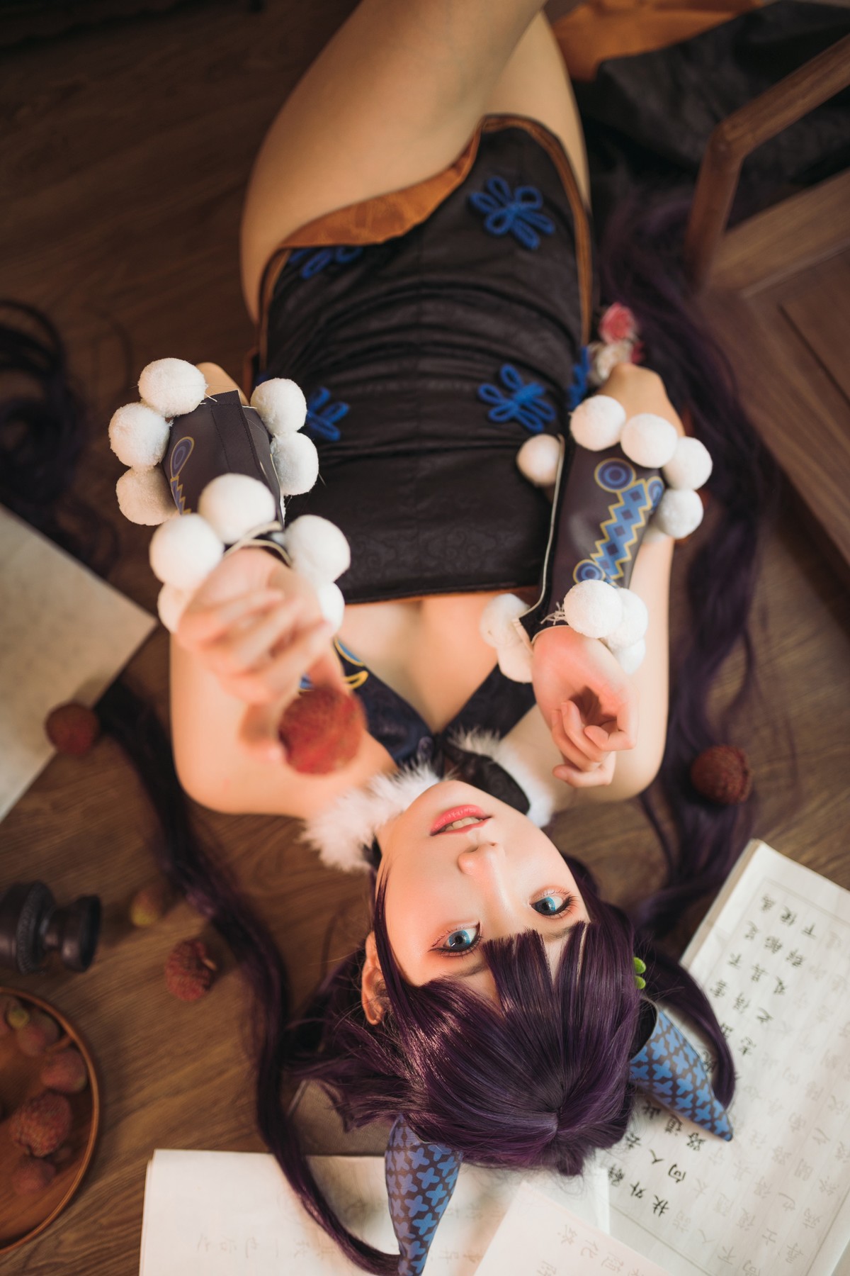 Cosplay瓜希酱杨贵妃套图