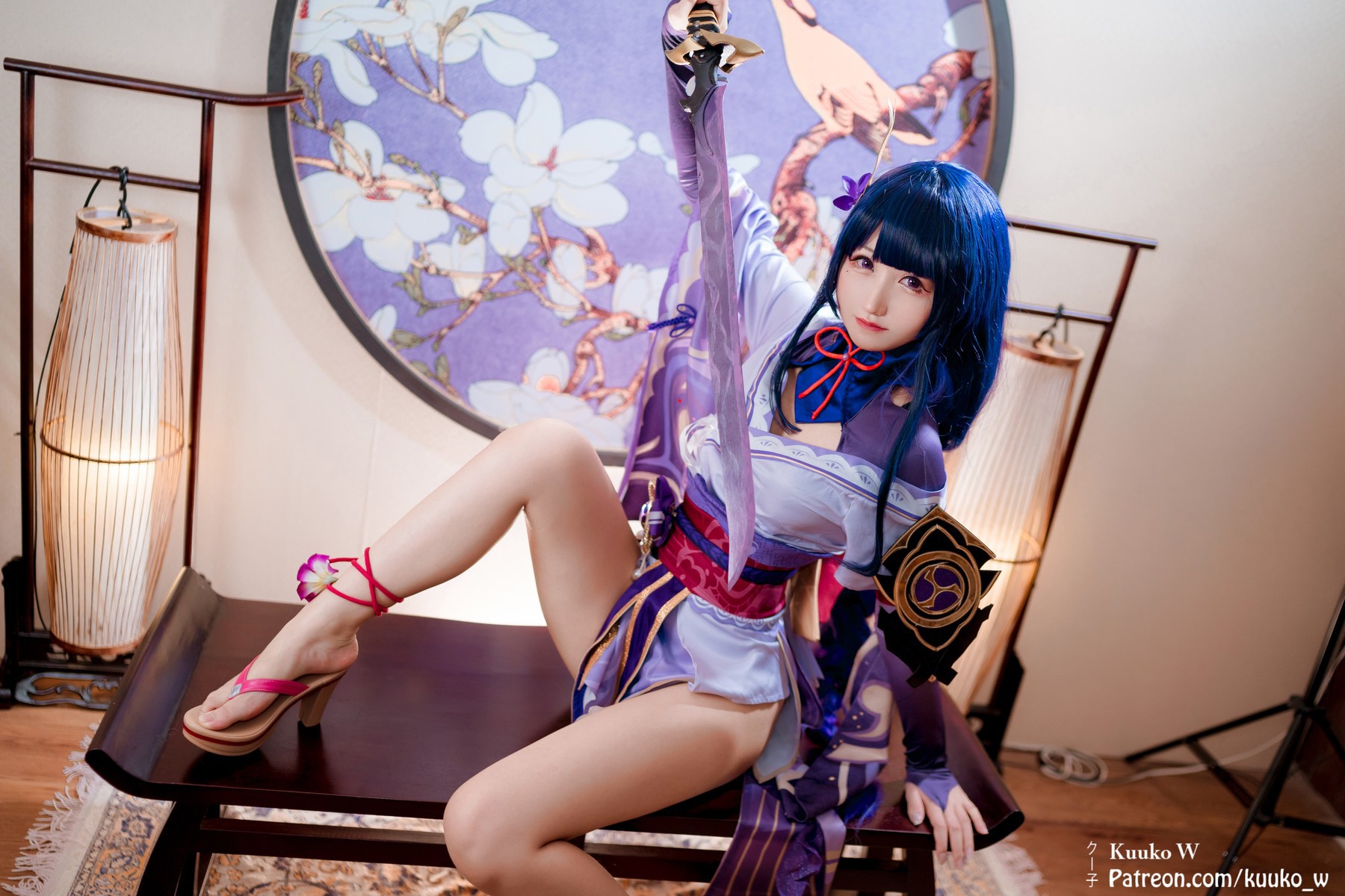CosplayKuukoWBaalGenshinImpact高清写真