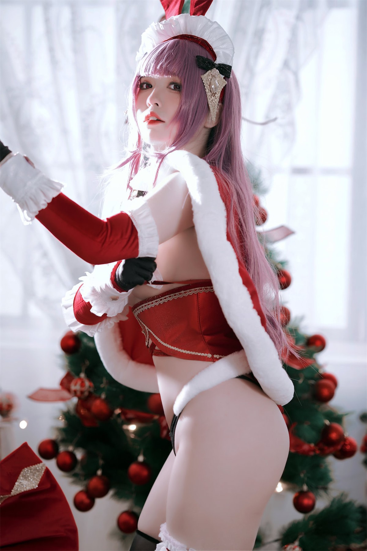 Cosplay半半子ChristmasBunnyAike写真集