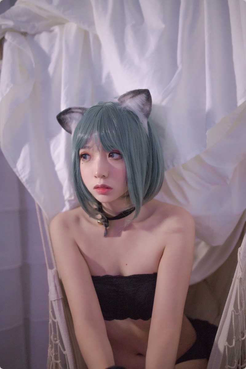 Cos疯猫SS黑猫28P精选
