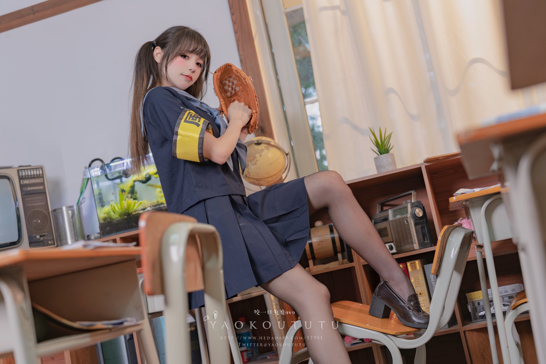 Cosplay黏黏团子兔六月订阅学生会长竞选中脸红的思春期精品合集