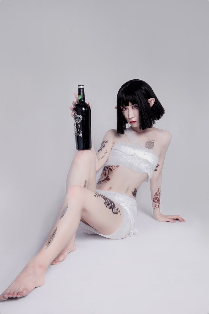 Cos阮邑Fairy绑带和武士41P精修版