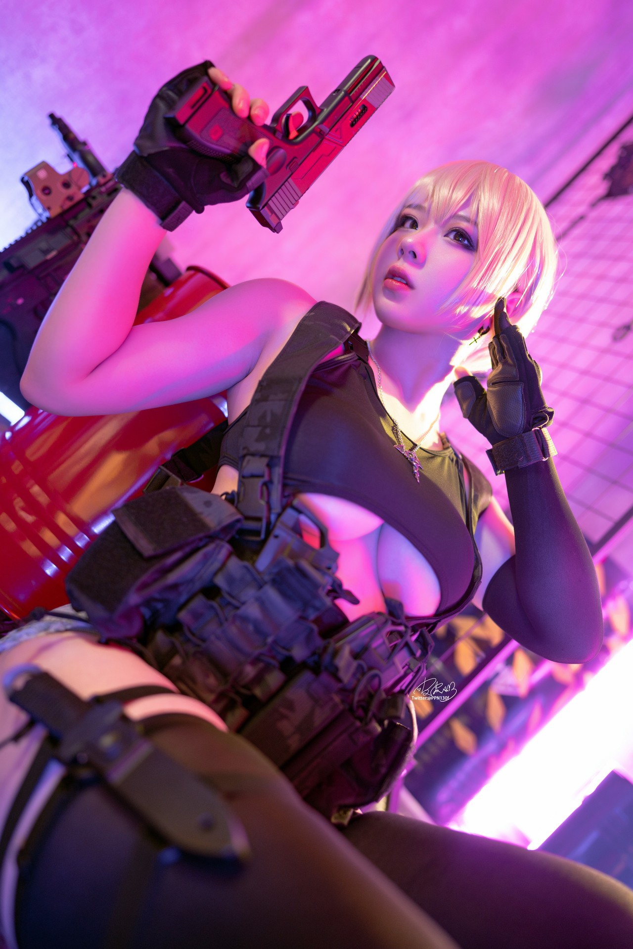 Cosplay皮皮奶可可爱了啦战术背心高分推荐