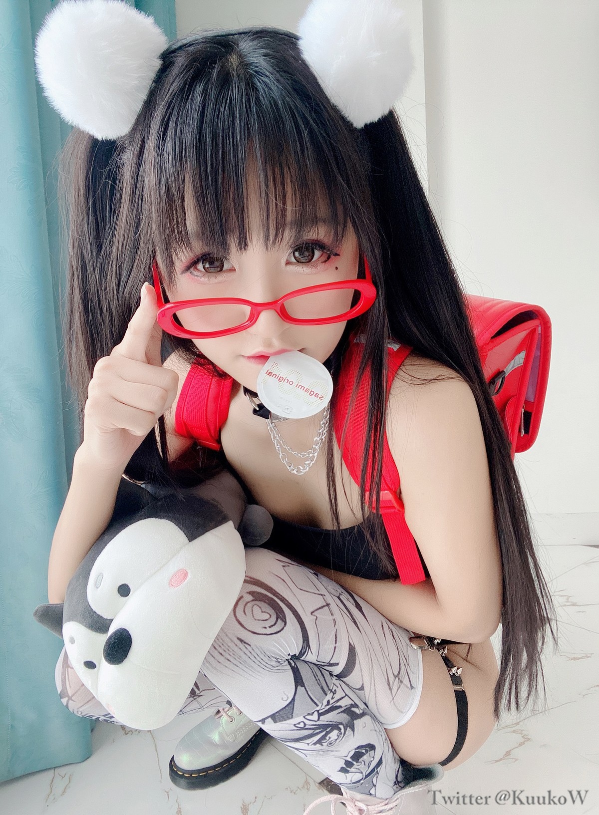 CosplayKuukoWクー子MeganeChan热门写真