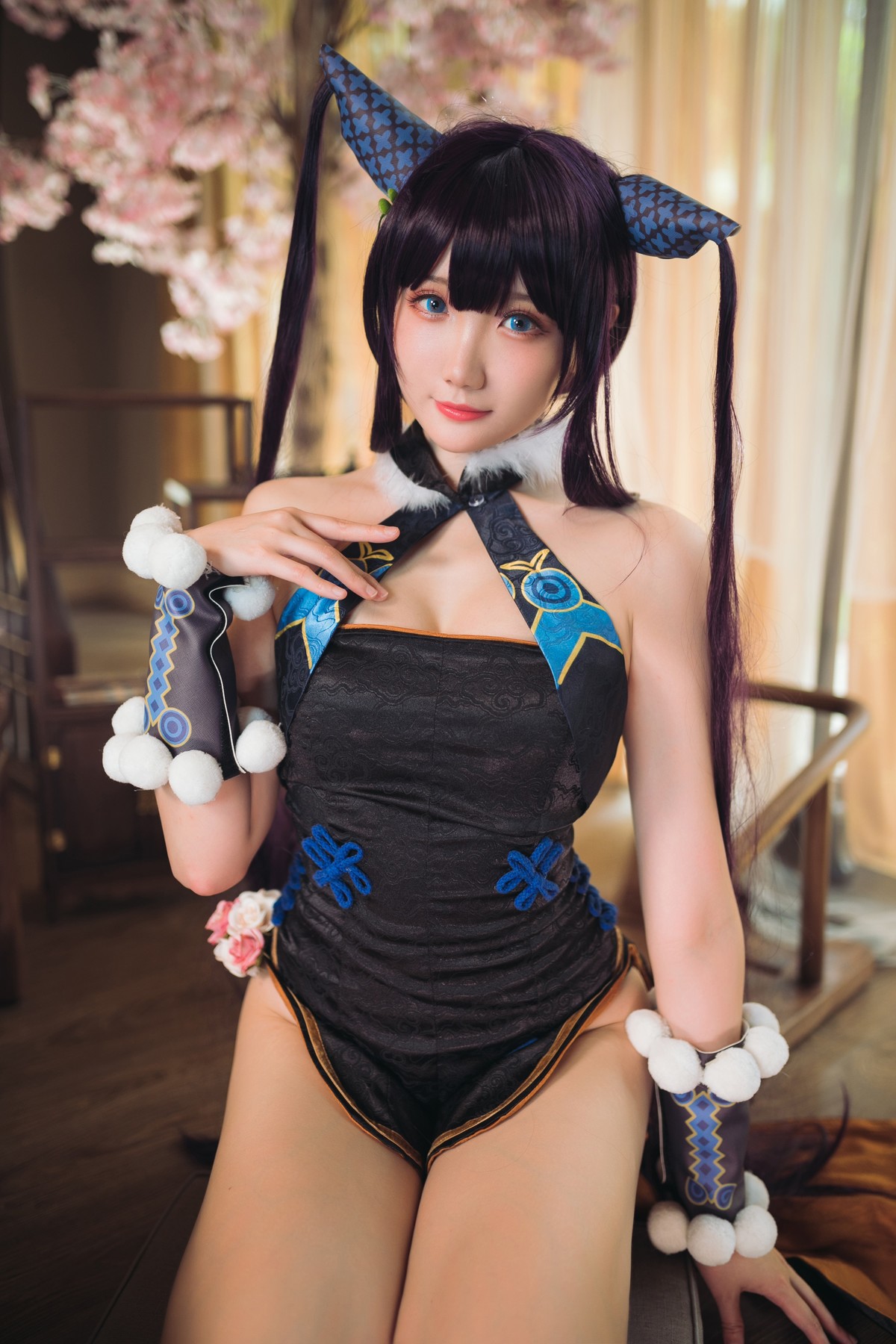 Cosplay瓜希酱杨贵妃套图