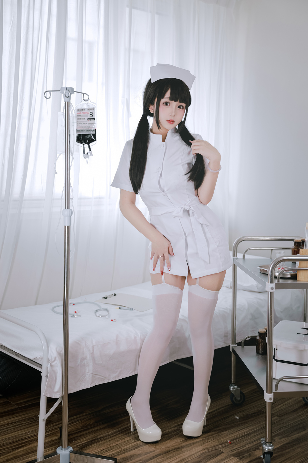 CosplayRinaijiao日奈娇诊所护士Set01福利资源