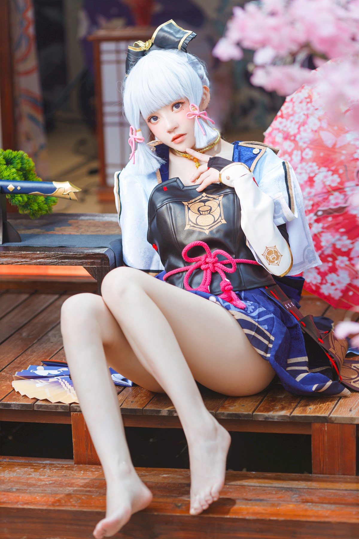 Cosplay桜桃喵神里绫华AyakaKamisato精修版