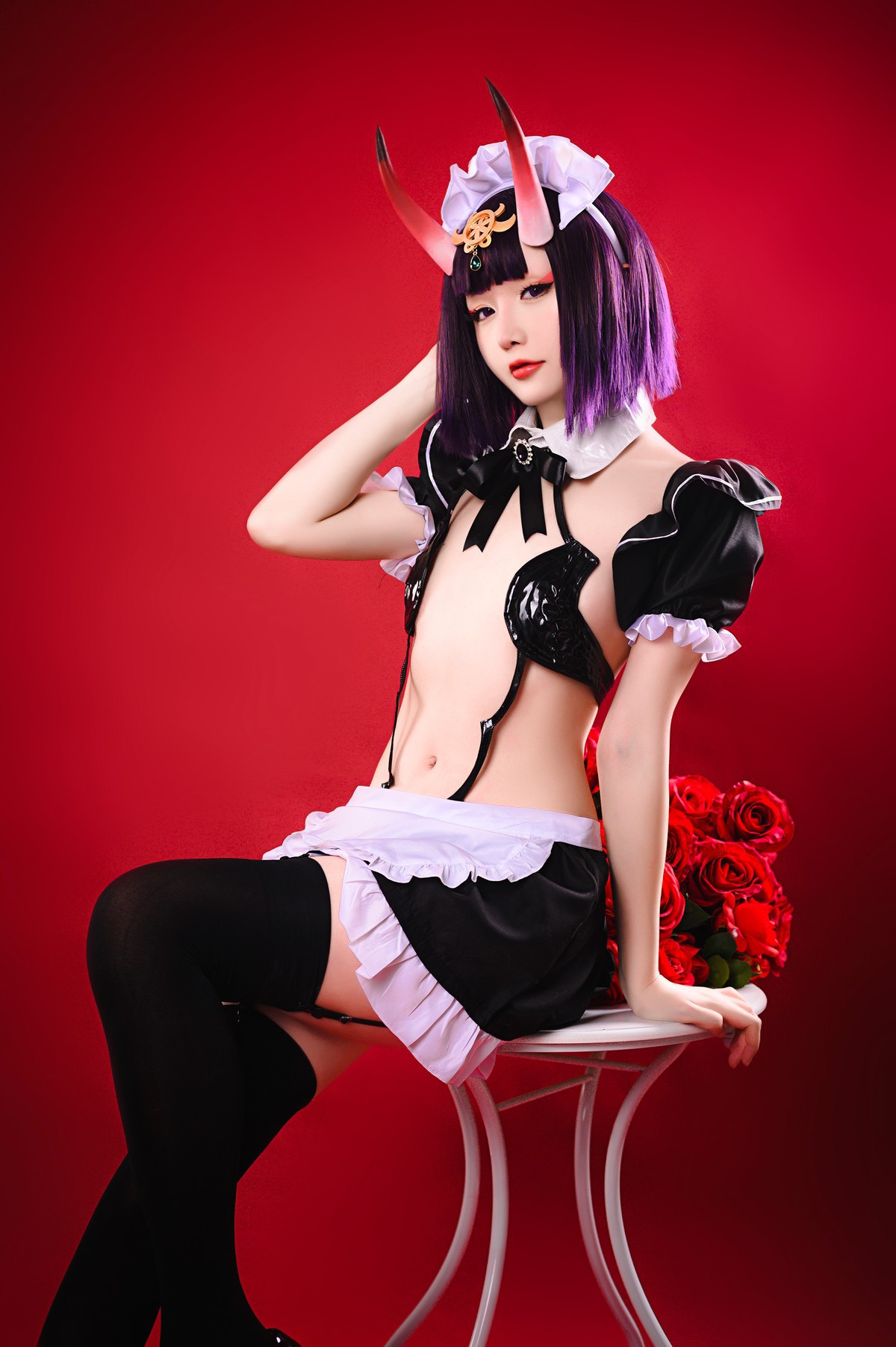 Cosplay星之迟迟Hoshilily酒吞原皮高清全套