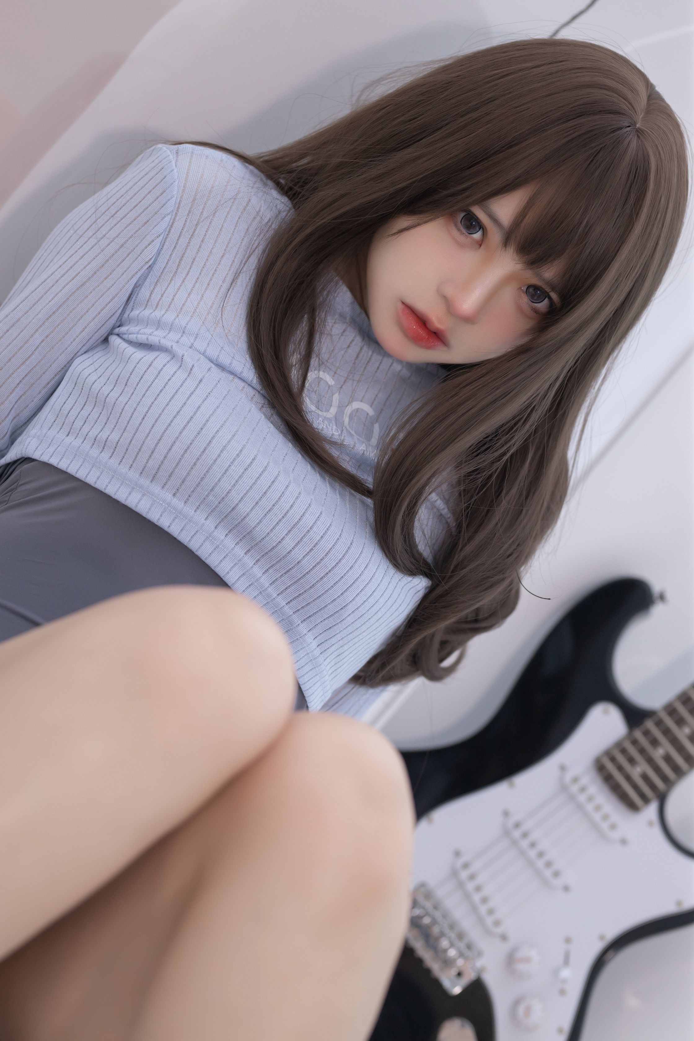 2022夏日限定A本吉他妹妹裙子20P318MB爆款写真