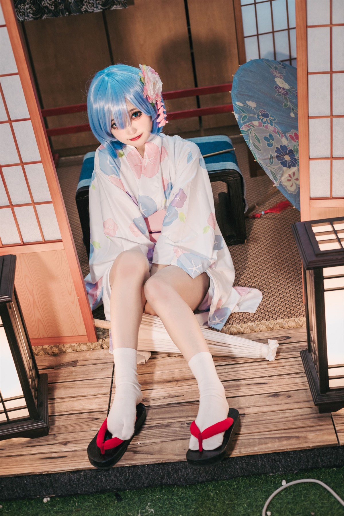 Cosplay神沢永莉蕾姆和风免费体验