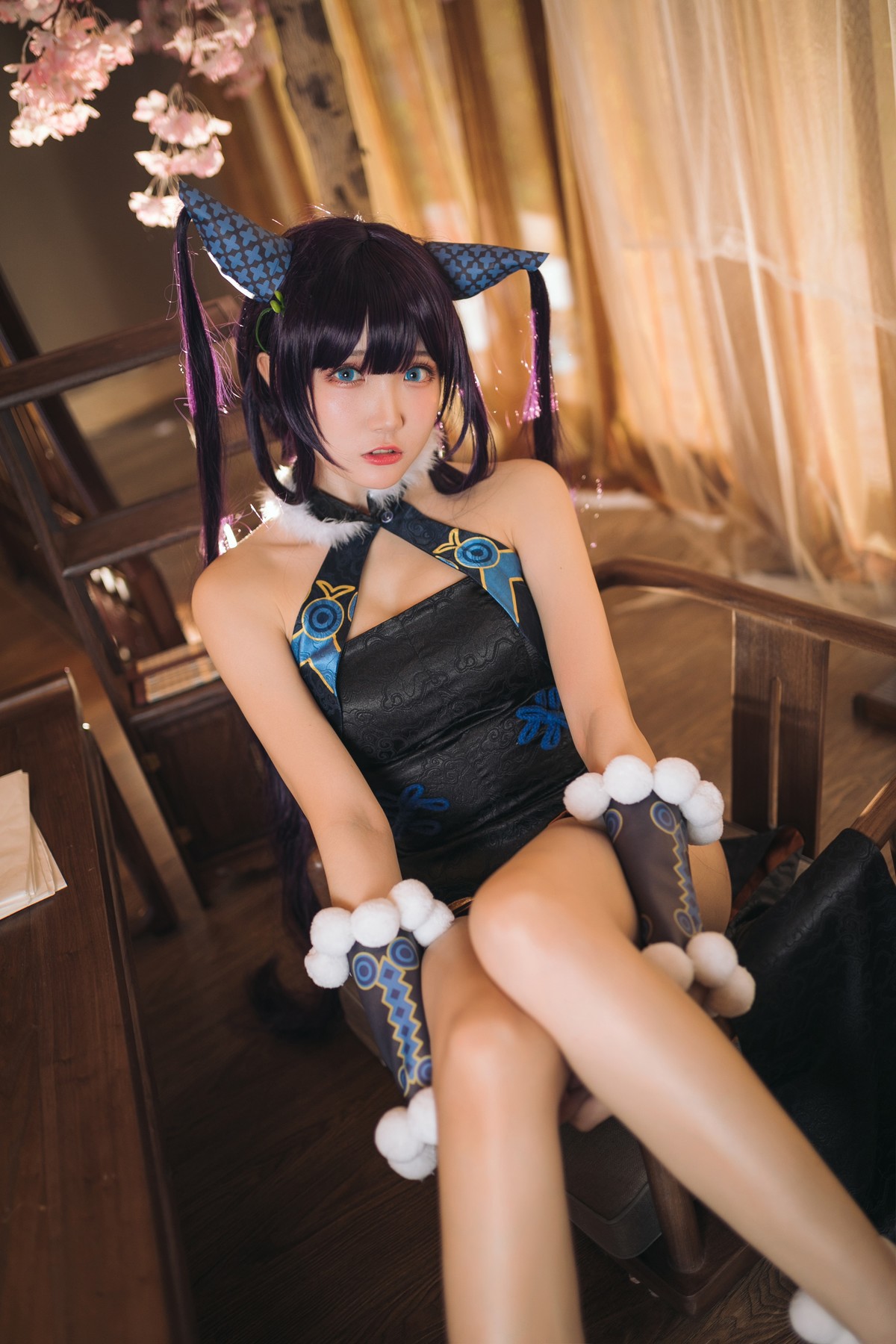 Cosplay瓜希酱杨贵妃套图