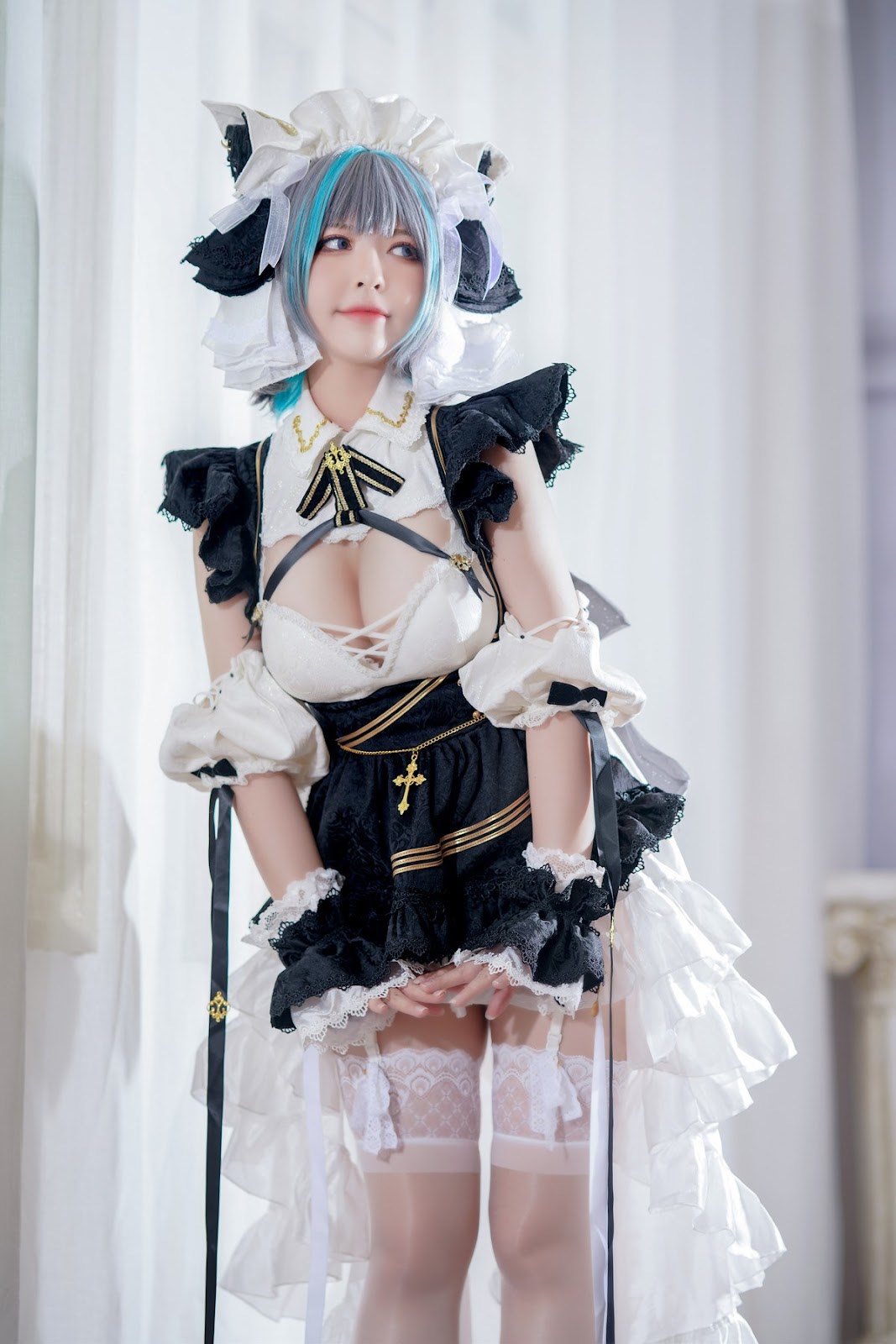 Cosplay半半子柴郡稀有资源