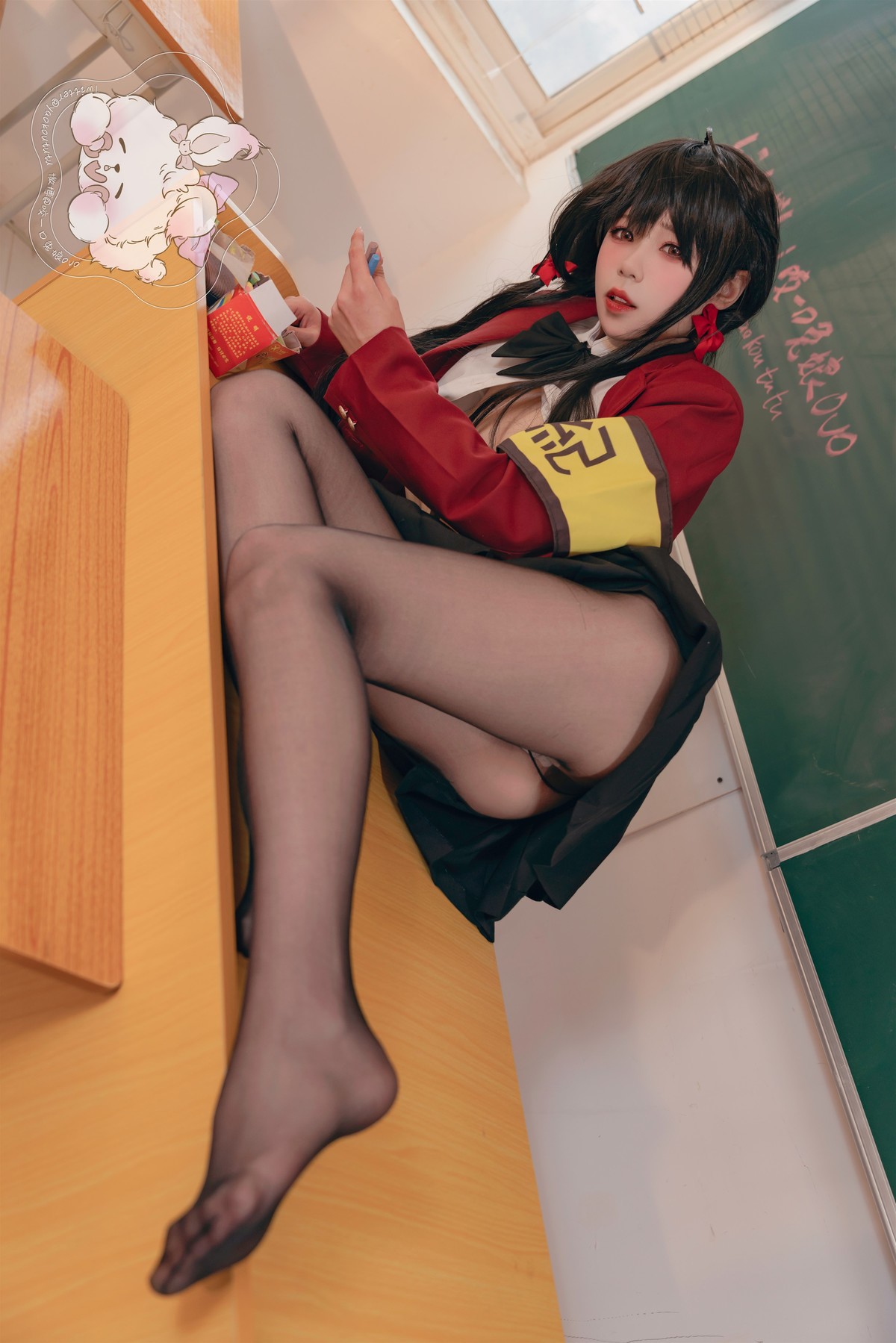 Cosplay咬一口兔娘风纪委员大凤Set02精华合集
