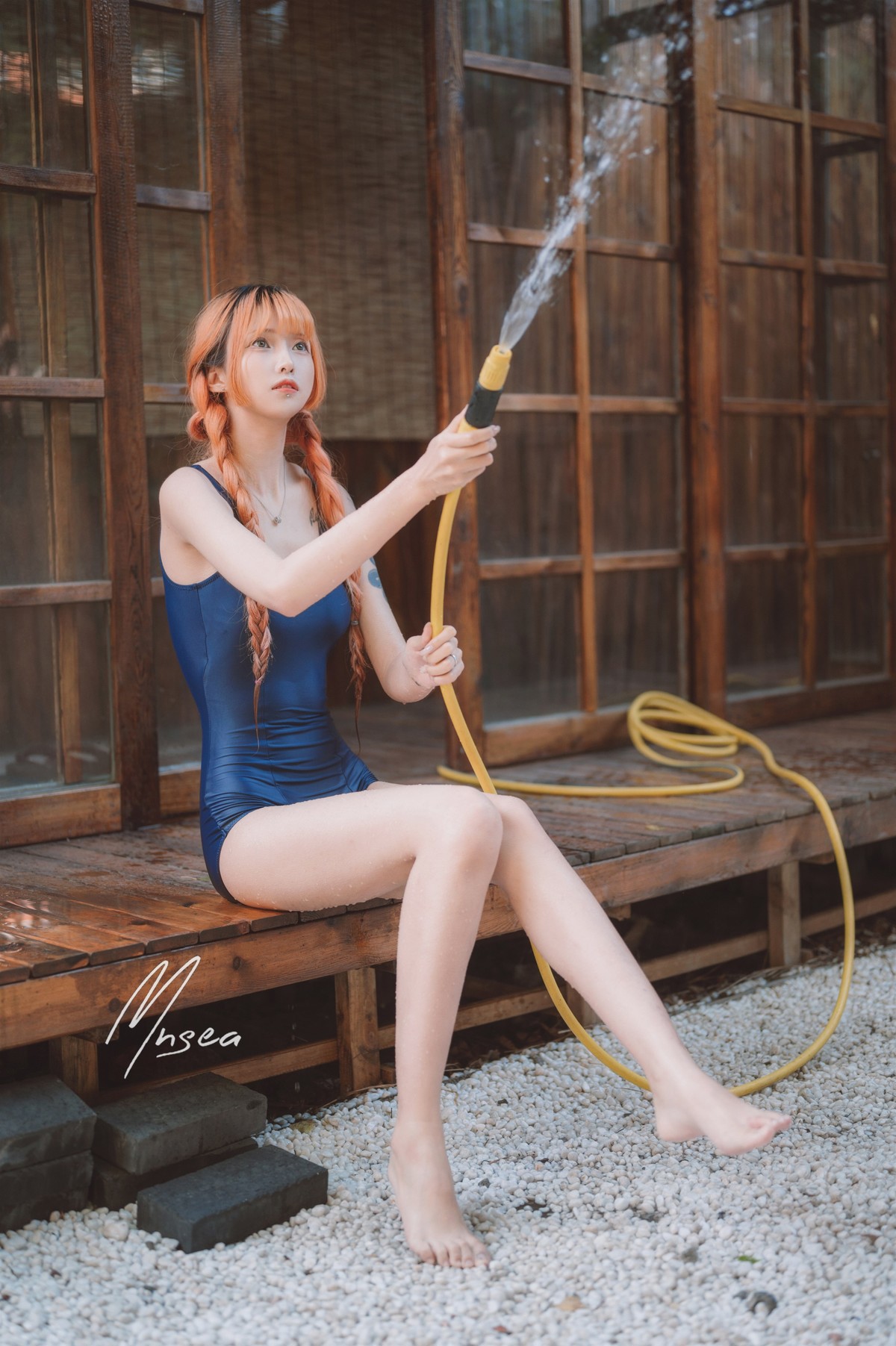 Cosplay妹抖青写真死库水爆款写真