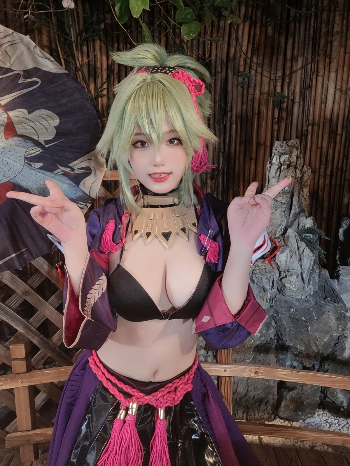 Cosplay七七娜娜子久岐忍同人首发资源