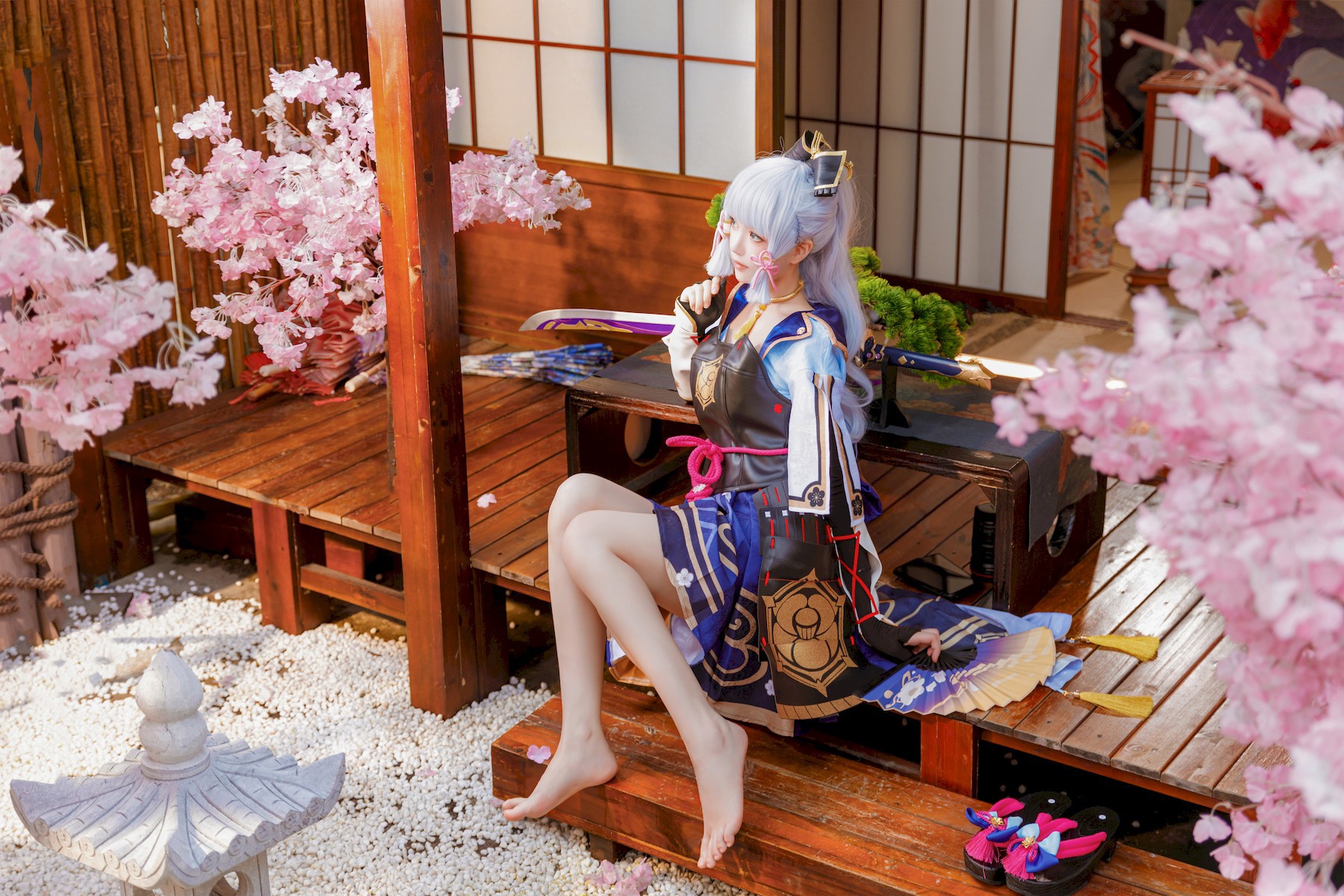 Cosplay桜桃喵神里绫华AyakaKamisato精修版