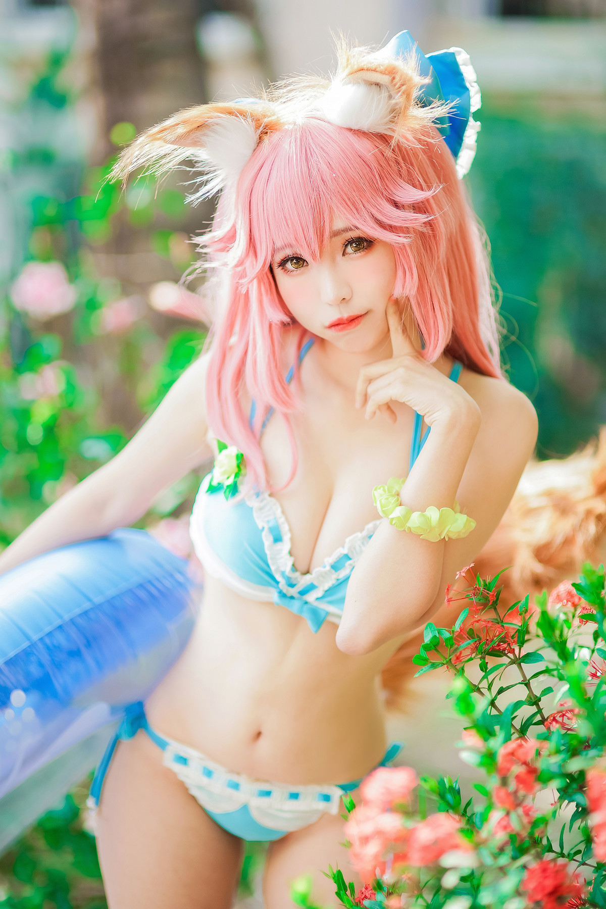 CosplayElyEE子玉藻前泳池写真集
